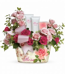 Everything Rosy Gift Bouquet Cottage Florist Lakeland Fl 33813 Premium Flowers lakeland